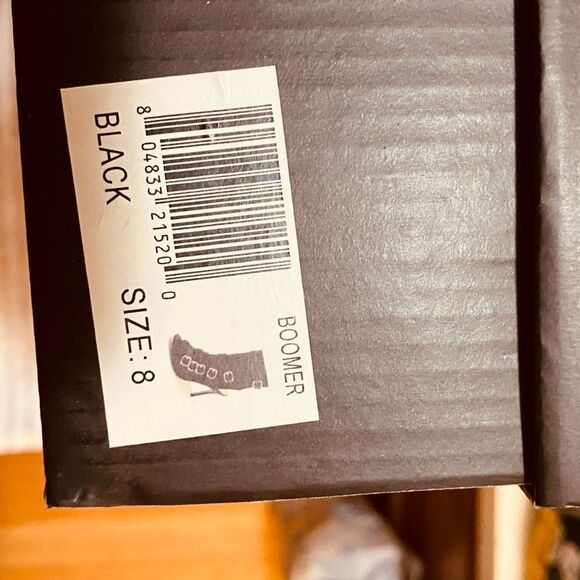 Nicole Miller Peep Toe Booties -size 8 - Picture 4 of 8